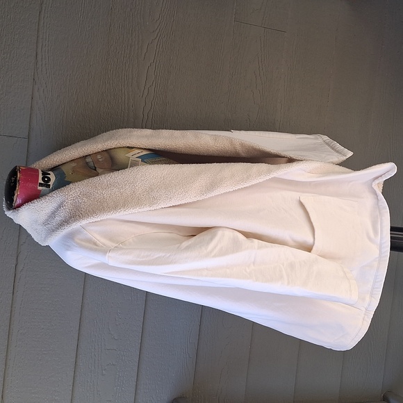 Eddie Bauer faux shearling cabin cardigan size 2X - Picture 5 of 9